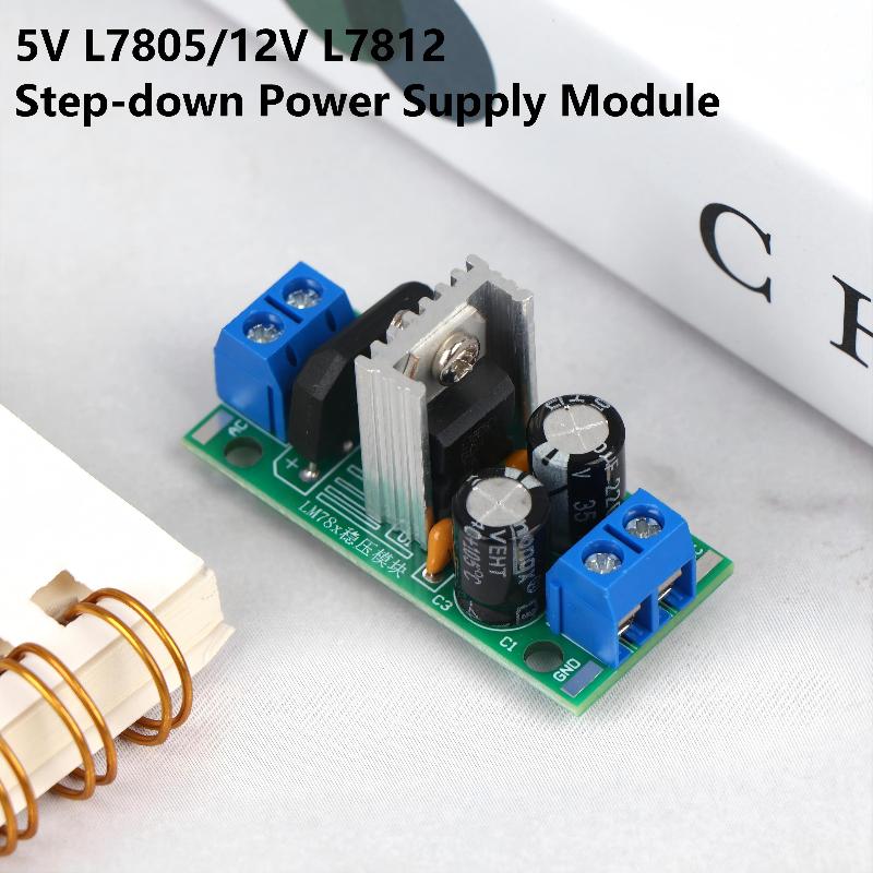 Diy Electronics For Sale - Modulo di Alimentazione Step-Down L7805 L7812