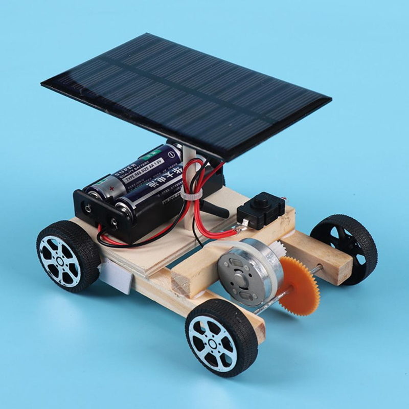 Diy Electronics Kits For Kids - Assemblare auto solare Invenzioni creative Capacità