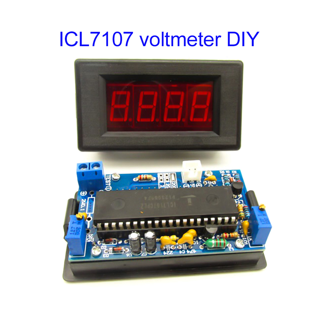 Diy Electronics Kits For Kids - Kit Fai-da-Te ICL7107 per Voltmetro, Modulo