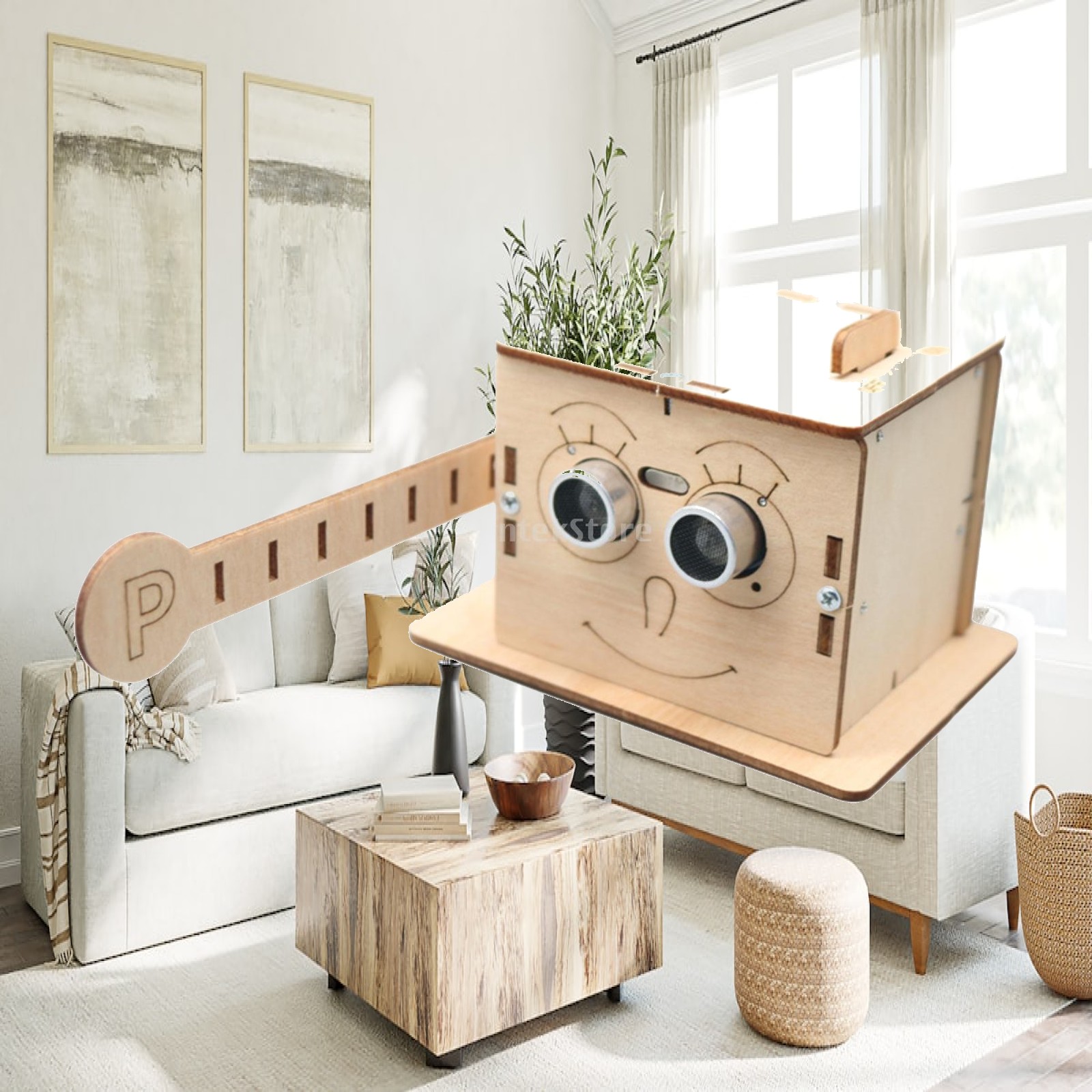 Diy Electronics Kits For Kids - Kit Giocattolo in Legno per Assemblaggio