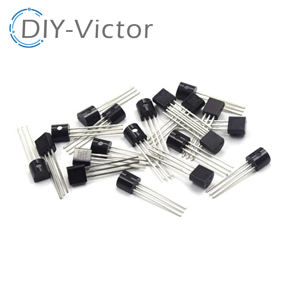 Ds18B20 Temperature Sensor - 5 pz/lotto Sensore chip Elettronico DS18B20