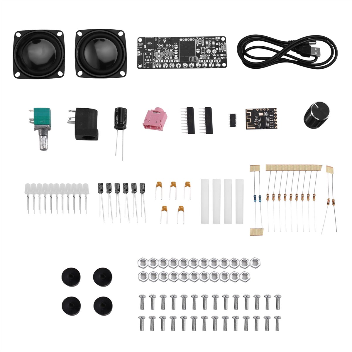 Diy Projects With Electronics - Kit Altoparlante Bluetooth A85P PAM8406, Progetto