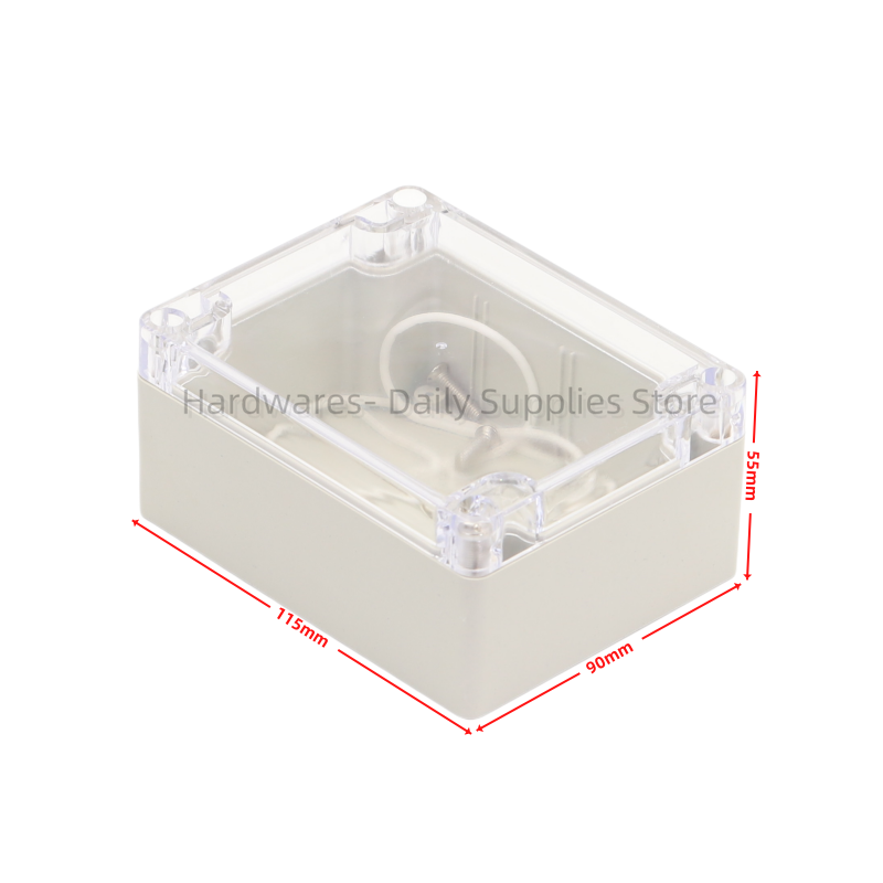 Diy Projects With Electronics - 1 pz 115x90x55mm Custodia In Plastica