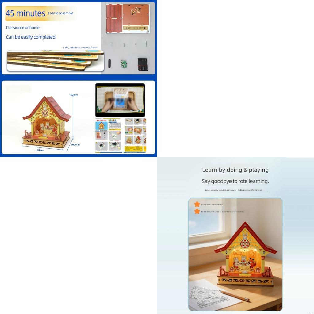 Diy Electronics Projects For Students - XXFE Modello casa assemblaggio cottage elettronico