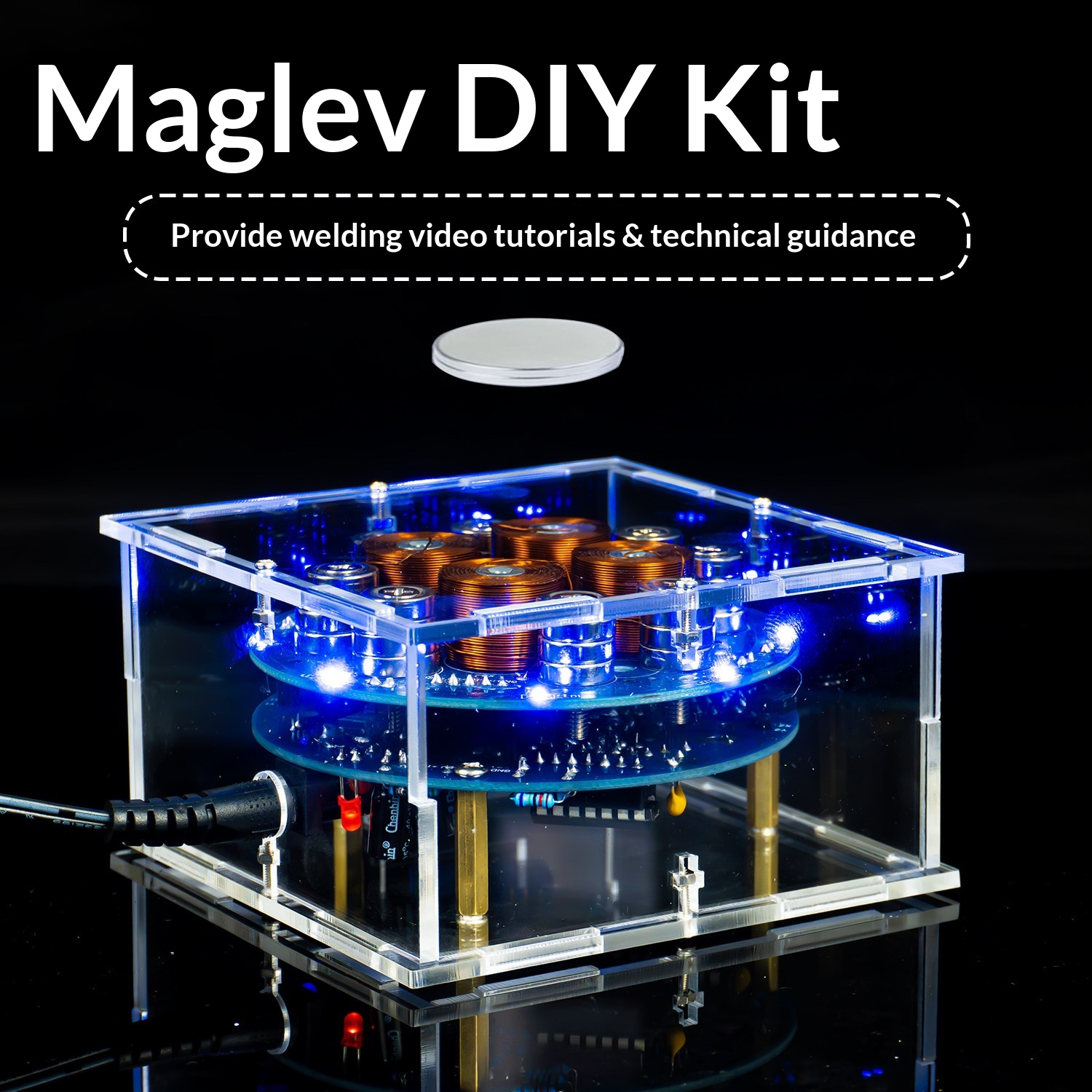Diy Electronics Projects For Students - Kit DIY Elettronico Maglev a Spinta,