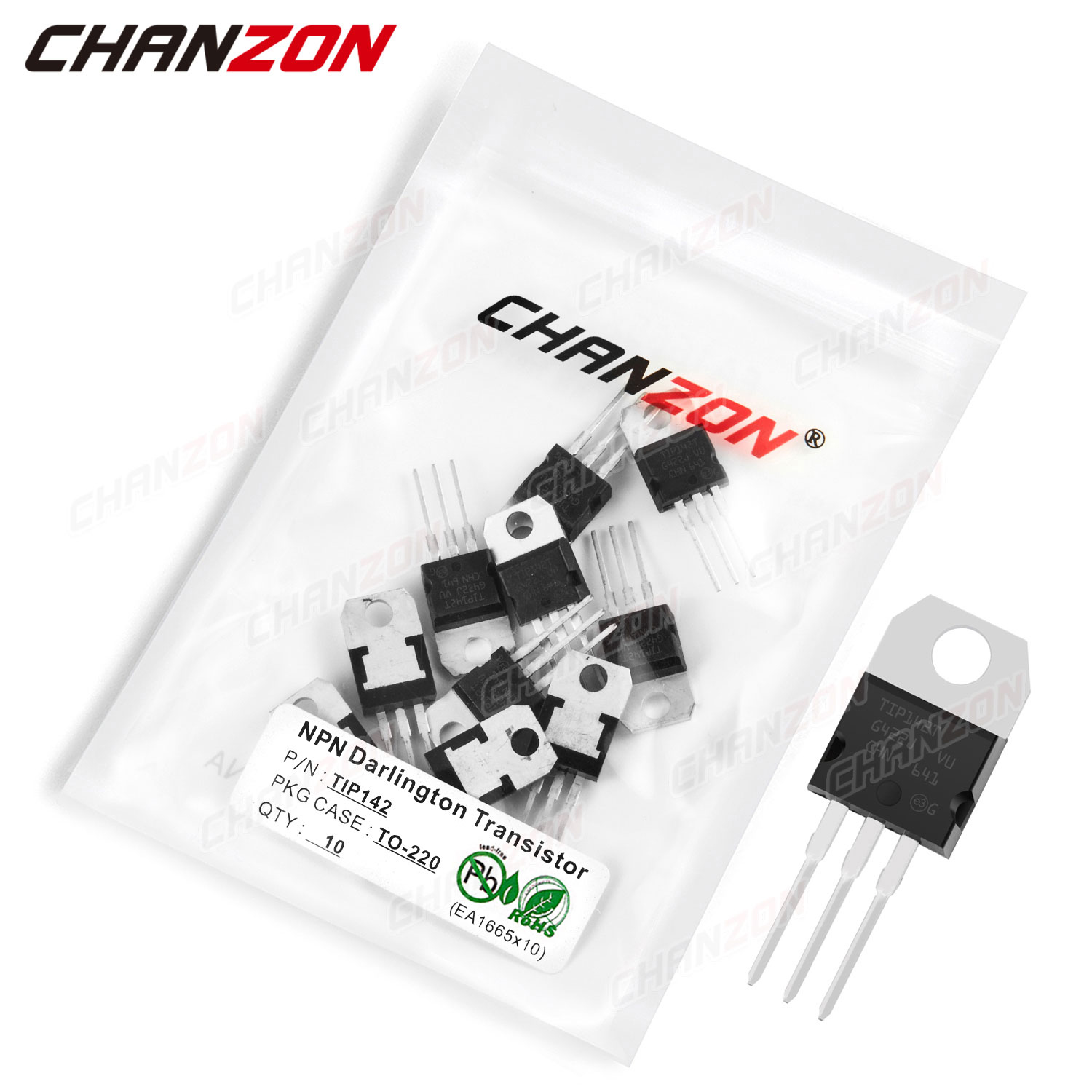 Diy Electronics For Sale - 10 pz TIP142 TO-220 NPN Darlingtone