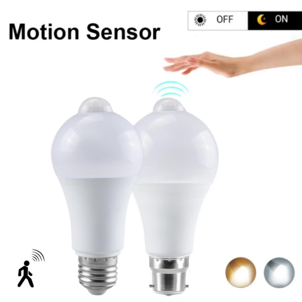 Ldr Light Sensor - Lampadina LED con sensore di movimento