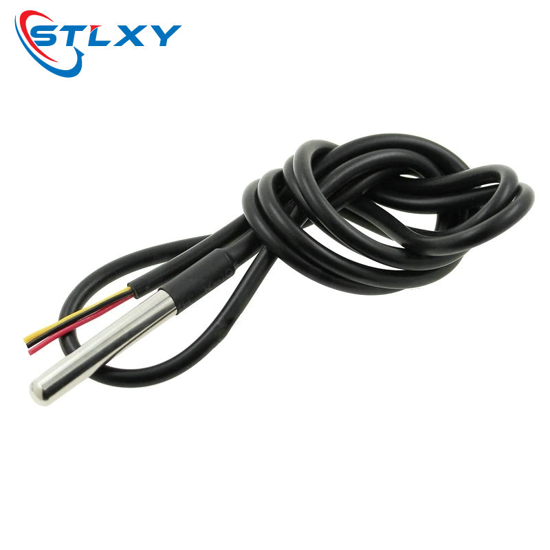 Ds18B20 Temperature Sensor - 5PcsDS1820 Confezione in acciaio inossidabile Sonda