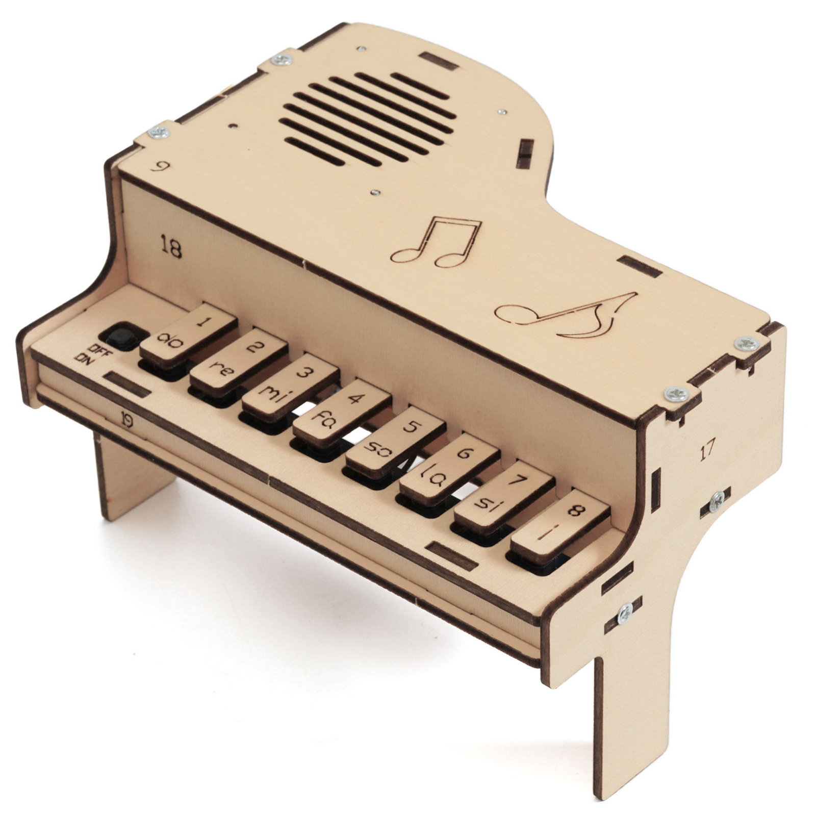 Modello di pianoforte elettron - Diy Electronics Kits For Kids recensione e prezzo
