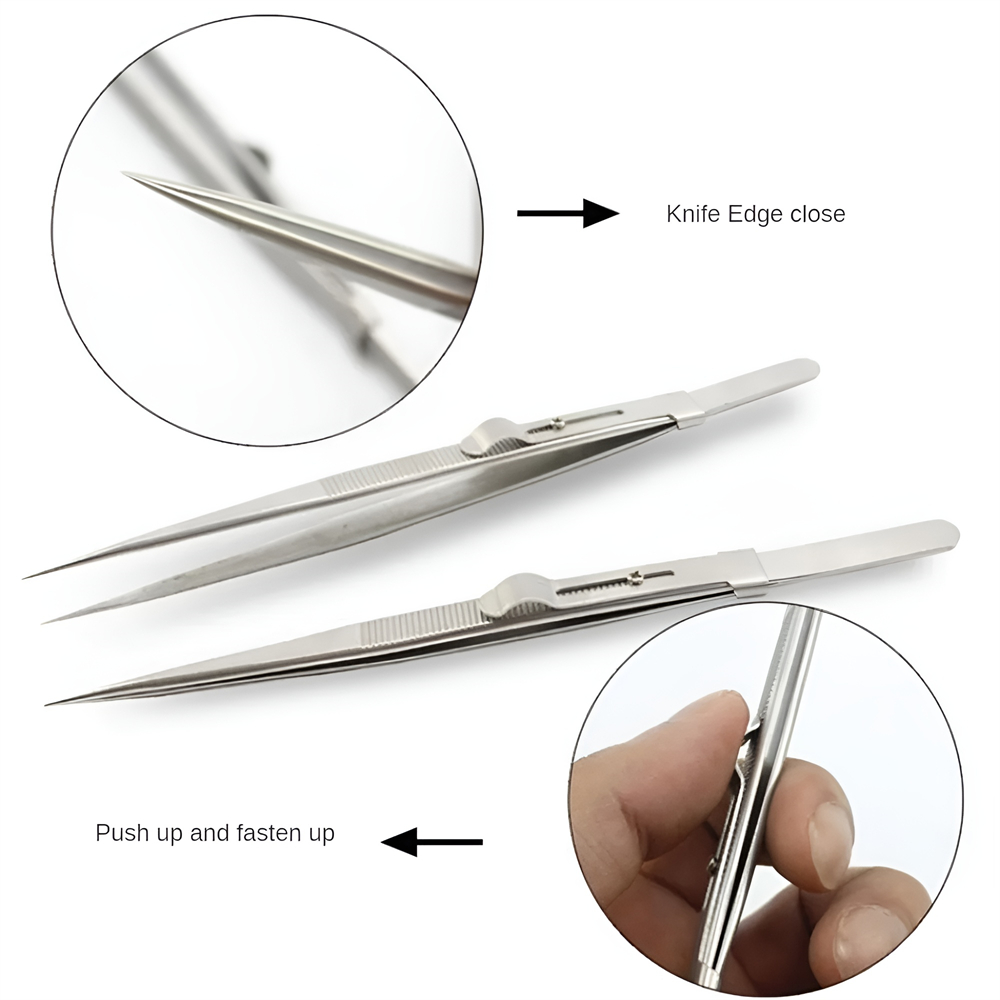 Pinzette in acciaio inossidabi - Diy Electronics Tool Kit recensione e prezzo