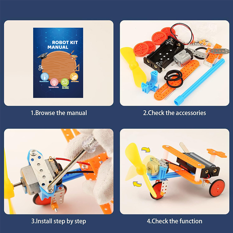 Set di 6 Kit Robotici per Espe - Diy Electronics Kits For Kids recensione e prezzo