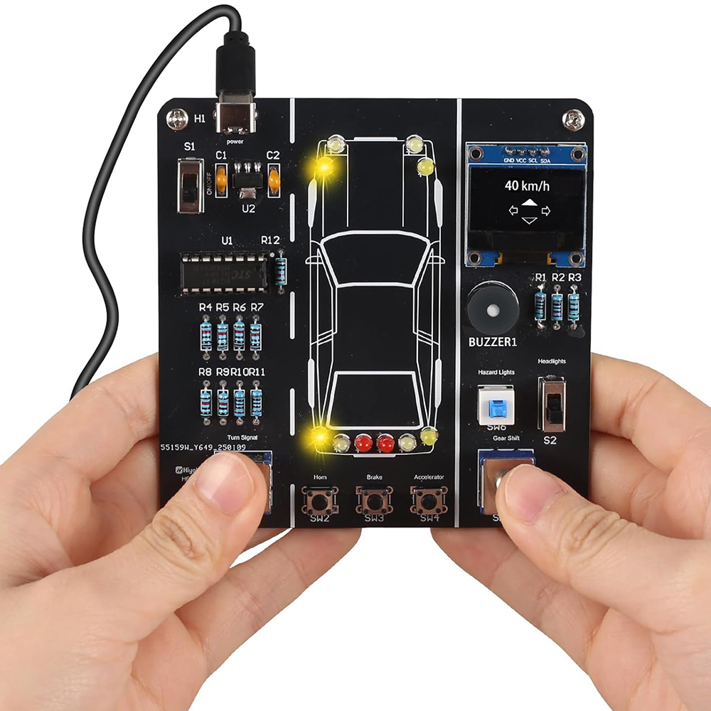Simulazione di guida per auto  - Diy Electronics Projects For Students recensione e prezzo