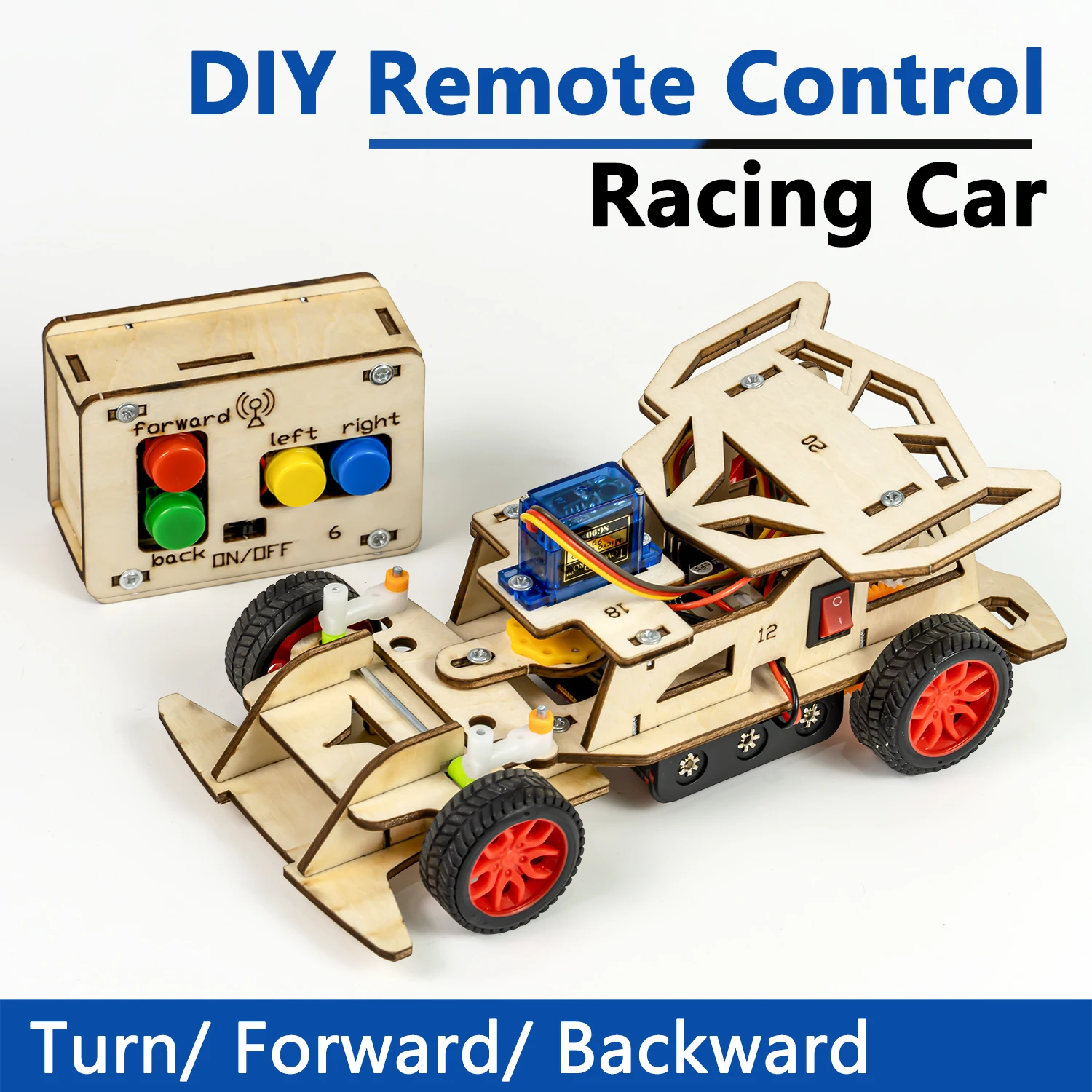 Kit per auto sterzo con teleco - Diy Electronics Projects For Students recensione e prezzo