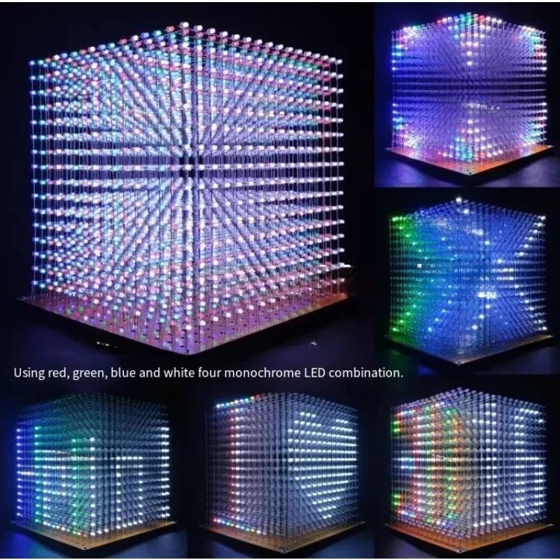3 Kit Cubo Luminoso D16mini 16 - Diy Electronic recensione e prezzo