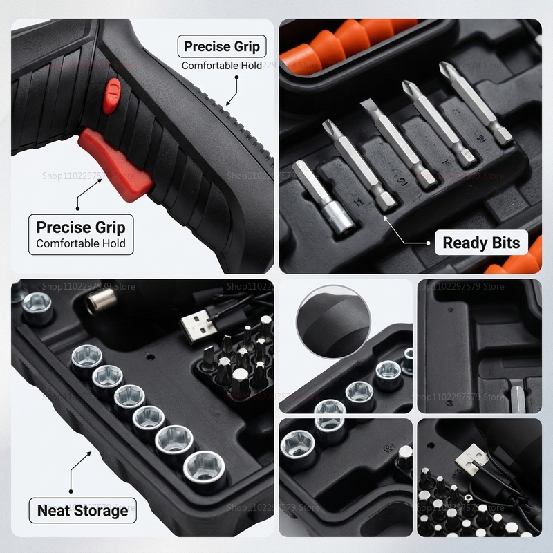 Set di 47 Pezzi Cacciavite Ele - Diy Electronics Power Supply recensione e prezzo