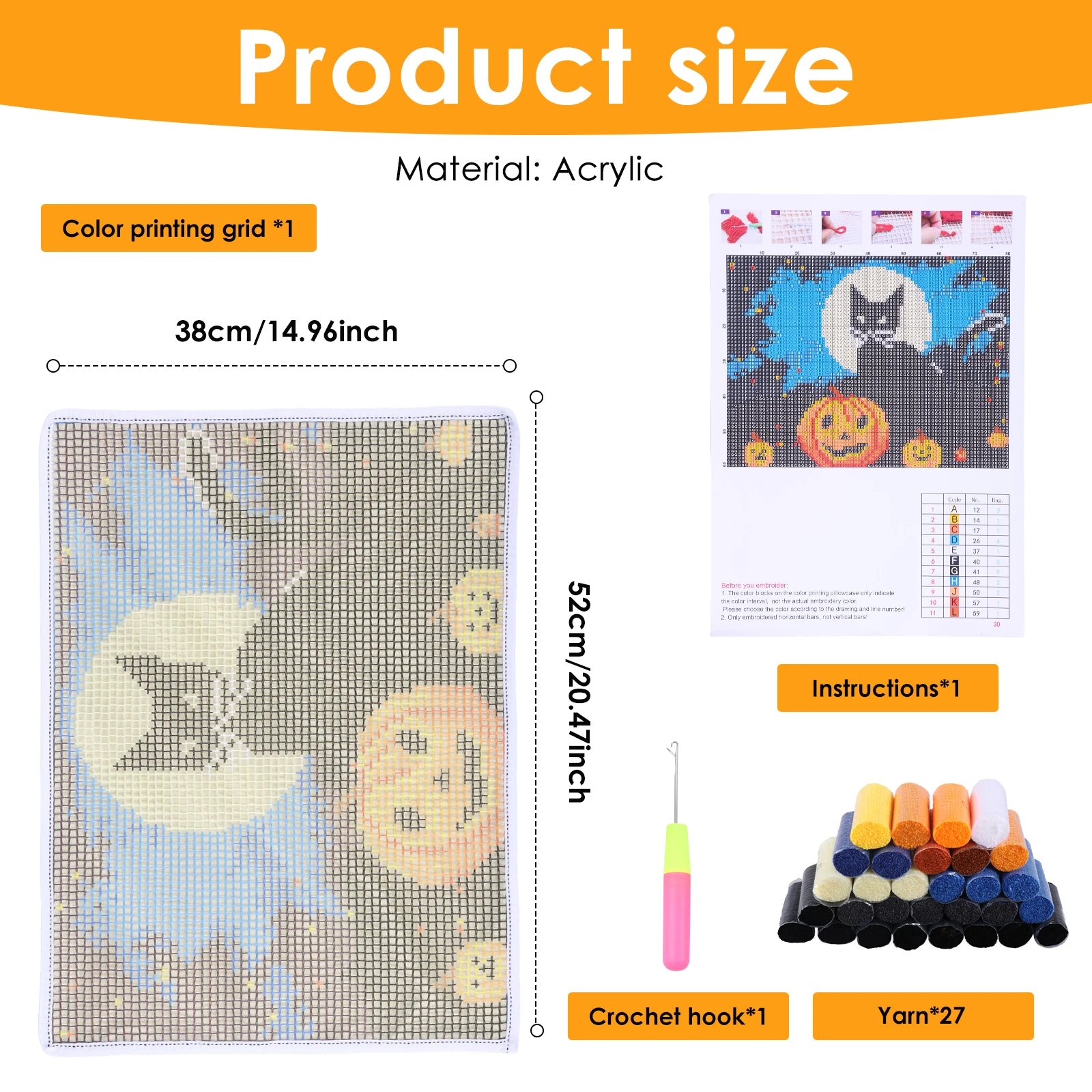 Kit per Tappeti con Uncinetto, - Diy Electronics Tool Kit recensione e prezzo