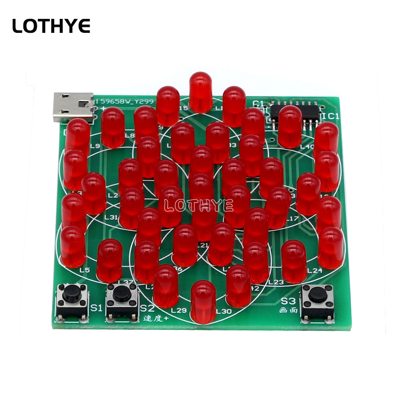 43 LED Multi Style Pattern mul - Learn Diy Electronics recensione e prezzo