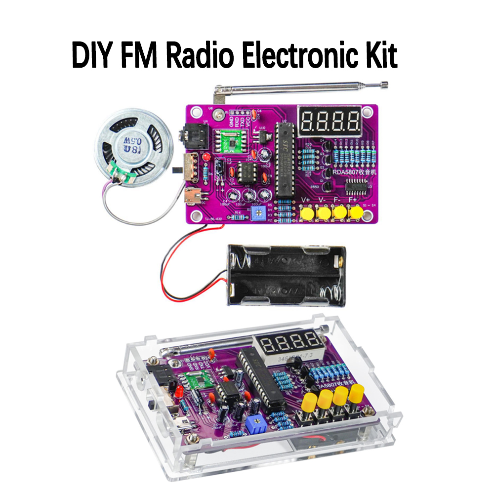 Kit Radio FM Fai-da-Te 87-108M - Diy Projects With Electronics recensione e prezzo