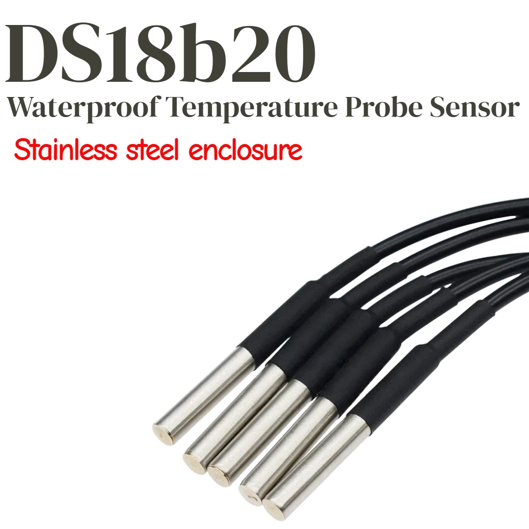 1/5 pezzi Sonda di Temperatura - Ds18B20 Temperature Sensor recensione e prezzo