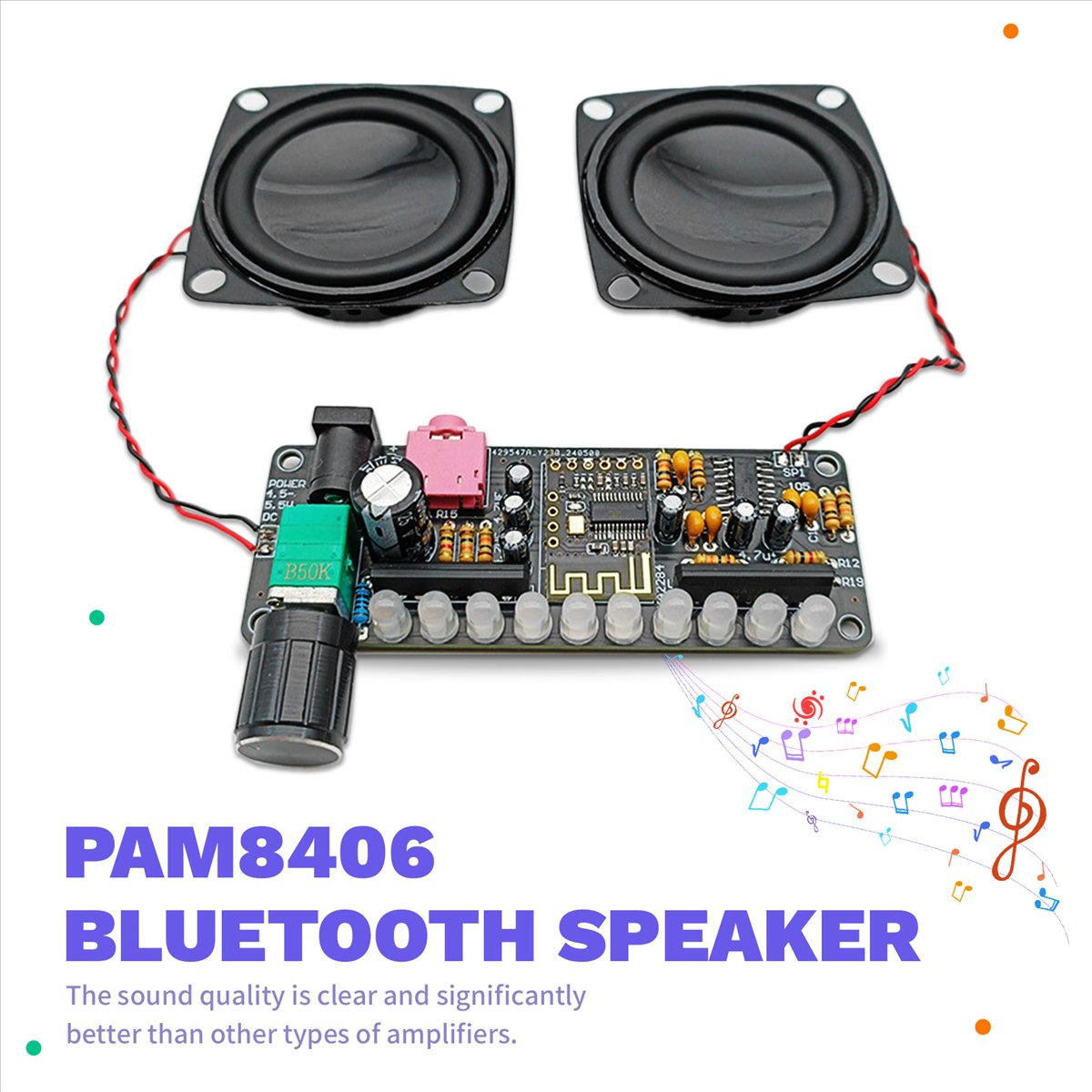 Kit Altoparlante Bluetooth A85 - Diy Projects With Electronics recensione e prezzo