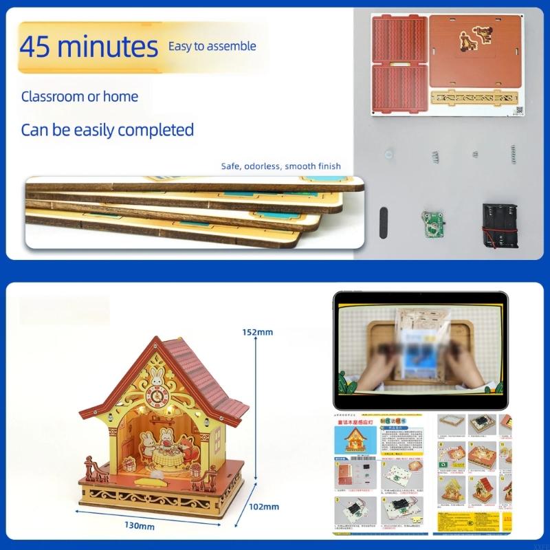 XXFE Modello casa assemblaggio - Diy Electronics Projects For Students recensione e prezzo