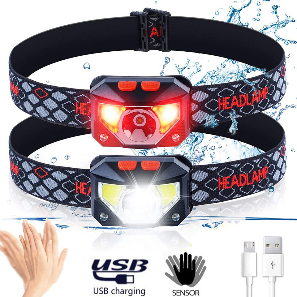 Torcia frontale a LED a 8 moda - Ldr Light Sensor recensione e prezzo