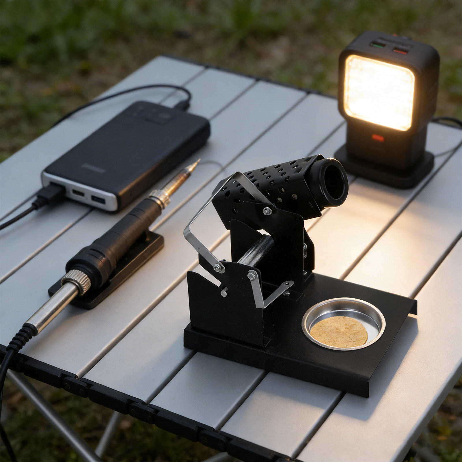 Supporto per saldatore con bas - Diy Projects With Electronics recensione e prezzo