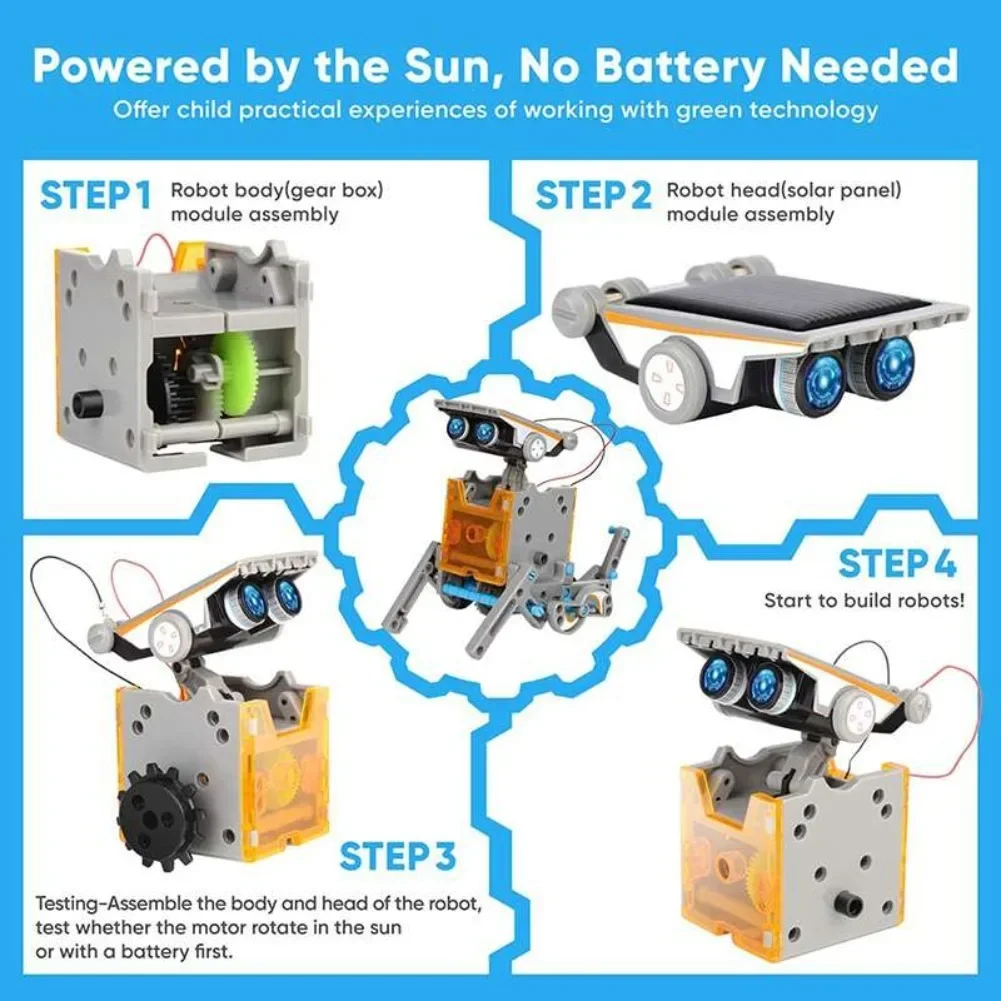 13 in 1 Kit scientifico robot  - Learn Diy Electronics recensione e prezzo